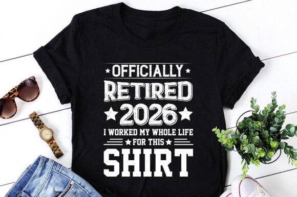 Celebrate the Milestone: The Officially Retired 2026 Retirement Design Asset