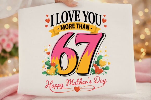 Funny Mothers Day 6 7 Love More Than Png: A Designer's Asset Review