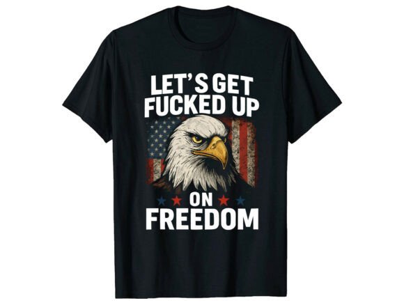 Let's Get Bald Eagle T-Shirt Svg: Your Next American Icon Design