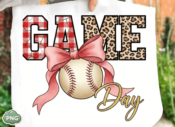 Step into the Game: The Baseball Game Day PNG